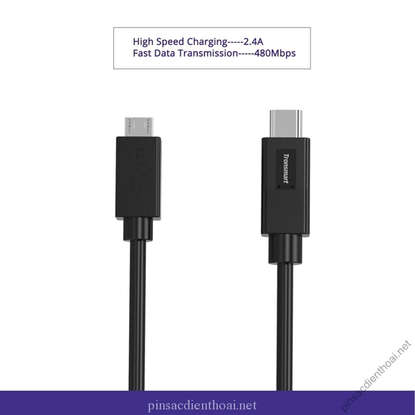 Cap-USB-C-to-Micro USB 1m-Tronsmart-CC08 (4)