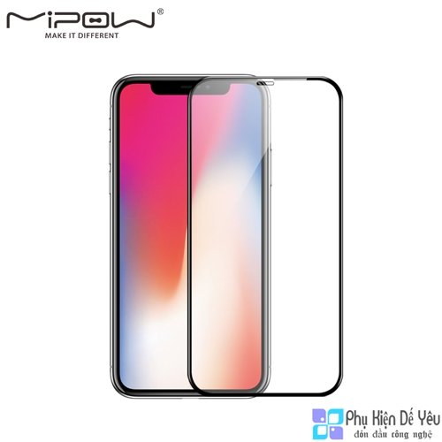 Kính cường lực MiPow Kingbull 3D cho iPhone Xs Max