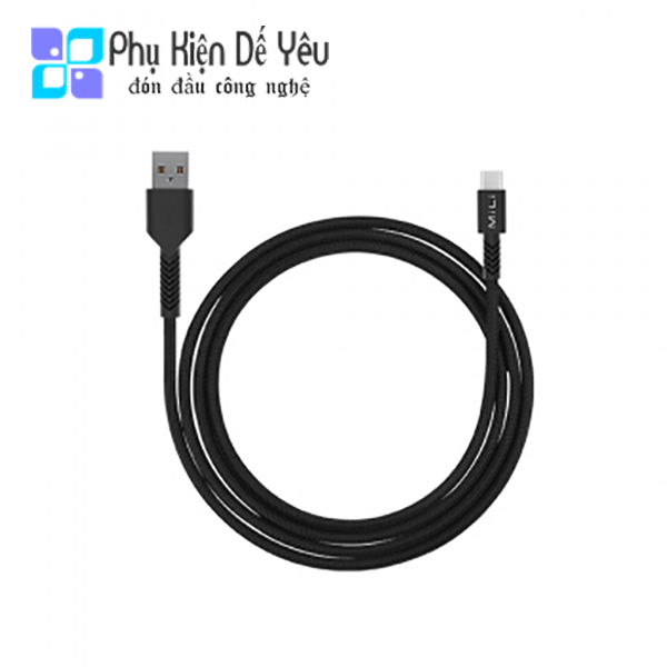 Cáp USB C2.0 LW MiLi HX-L12BK 1.2M