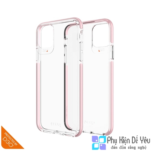 ỐP LƯNG CHỐNG SỐC GEAR4 D3O PICCADILLY IPHONE 11 PRO MAX (ROSE GOLD) - ICB64PICRSG