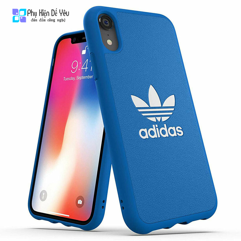 Ốp adidas OR Moulded Case CANVAS FW19 for iPhone 11 Pro 5.8 inch power blue