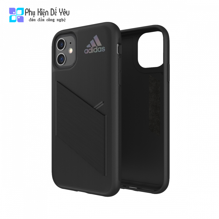 Ốp adidas SP Protective Pocket Case FW19 for iPhone 11 6.1 inch  Black