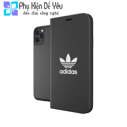 Ốp adidas OR Booklet Case BASIC FW19 for  iPhone 11 6.1 inch black/white