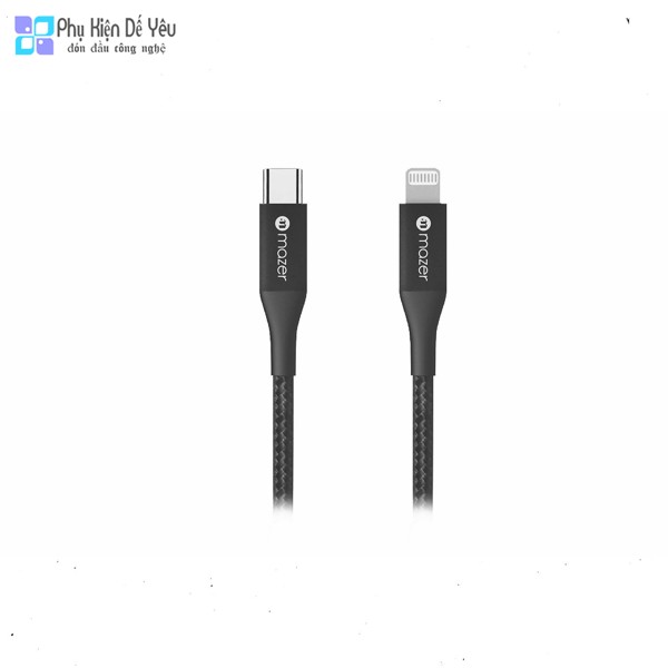 Cáp USB-C to Lightning Mazer ALU.DURA.TEK II 2.5m