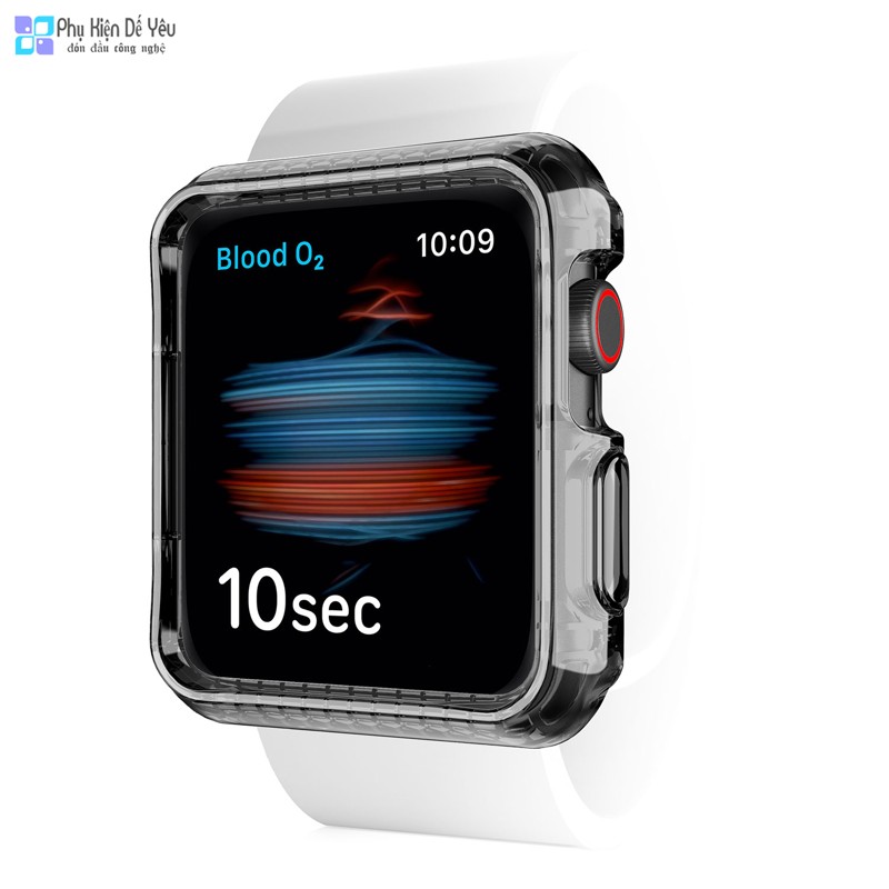 Ốp trong suốt kháng khuẩn ItSkins SPECTRUM cho Apple Watch SE/ 6/ 5/ 4 - 40/44mm