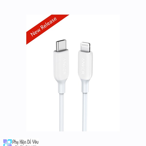 Cáp Anker Powerline III USB C to Lightning 1.8m - A8833