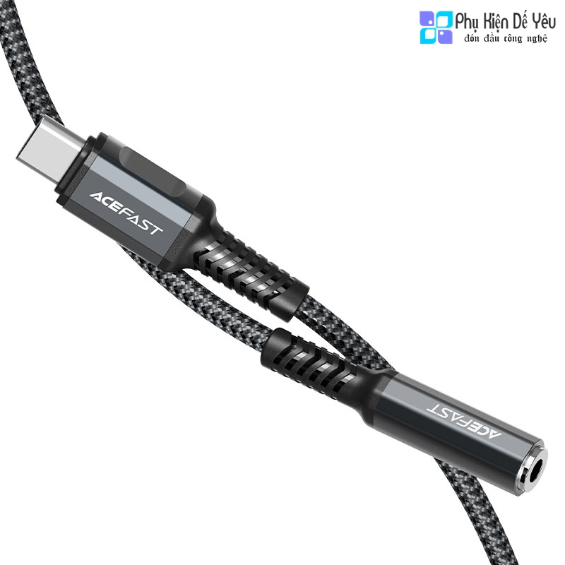 Cáp âm thanh AceFast C1-07 USB-C sang 3.5mm cái