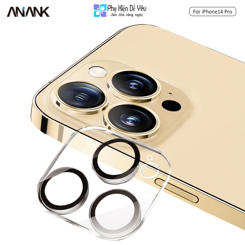 Miếng dán bảo vệ camera ANANK cho iPhone 14/ 14 Plus/ 14 Pro/ 14 Pro Max