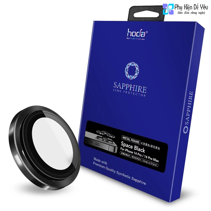 Dán bảo vệ Camera Hoda Sapphire cho SAMSUNG S22 Ultra, iPhone 14/ 13/ 12/ 11 (Series)