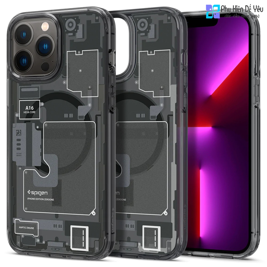 Ốp Spigen Ultra Hybrid Zero One cho iPhone 13 Pro Max/ 13 Pro/ 13/ 13 mini