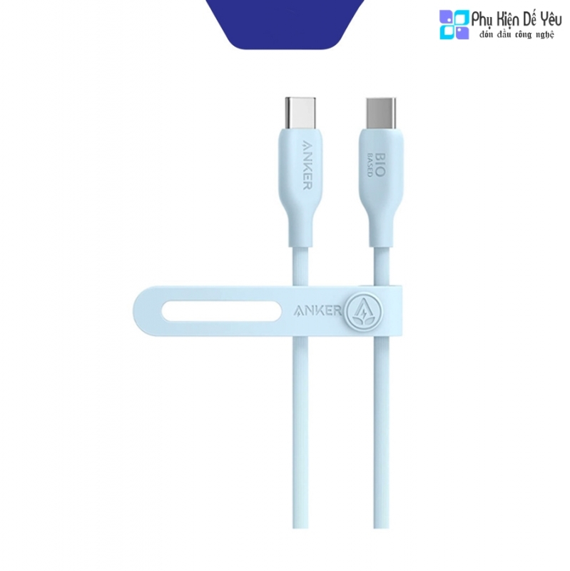Cáp Anker 544 USB-C to USB-C Cable 140W (Bio-Based) (0.9m) - A80F1
