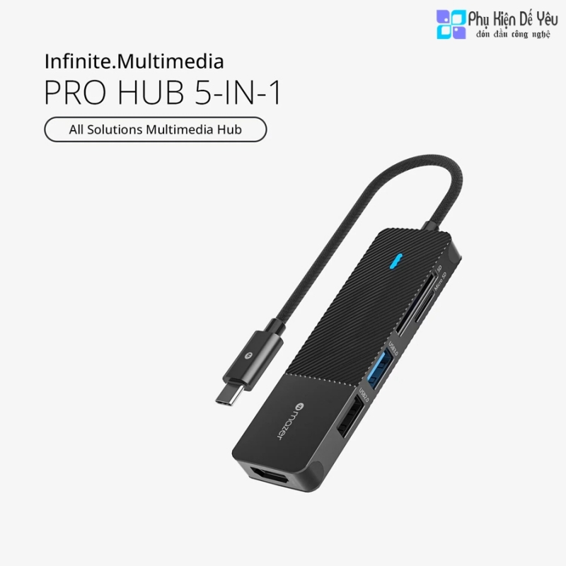 Hub Mazer Infinite.Multimedia Pro Hub 7001C 5 trong 1