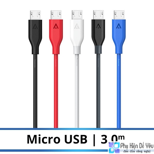 Cáp Micro USB Anker PowerLine 3m