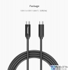 bo-2-cap-usb-c-to-usb-c-2-0-1m-tronsmart-cpp2-powerlink-braided-nylon - ảnh nhỏ  1