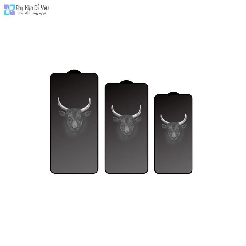 KÍNH CƯỜNG LỰC MỜ MIPOW KINGBULL ANTI-GLARE PREMIUM HD (2.7D) cho iPhone 12 mini/ 12/ 12 Pro/ 12 Pro Max