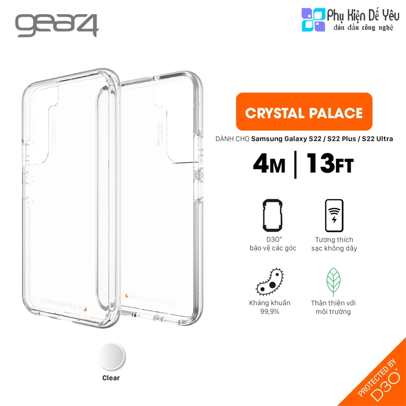 Ốp Gear4 Crystal Palace cho SAMSUNG Galaxy S22 Plus