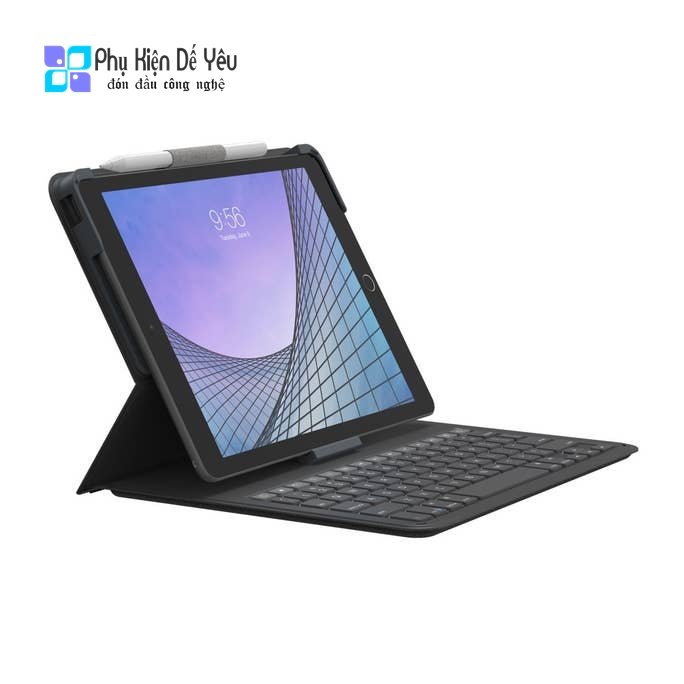 Ốp lưng kèm bàn phím ZAGG Messenger Folio 2 cho iPad 10.2/10.5/Air 3
